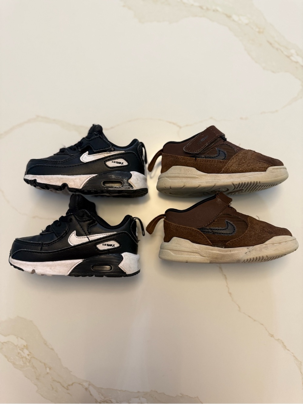 Nike Air Max 90 & Jordan Toddler Shoe Bundle 6C